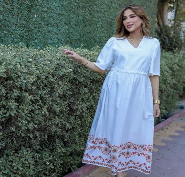 المؤثرة الكويتية نهى نبيل ترزق بمولود جديد