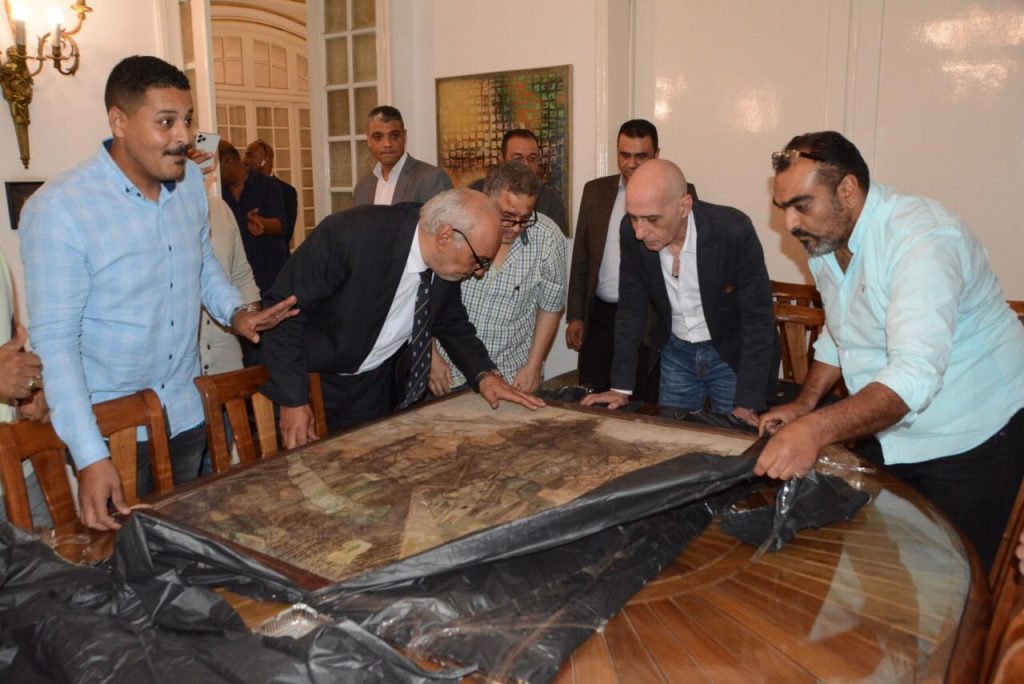 عودة لوحة "عبد الهادي الجزار" الأثرية بعد غياب 50 عاماً