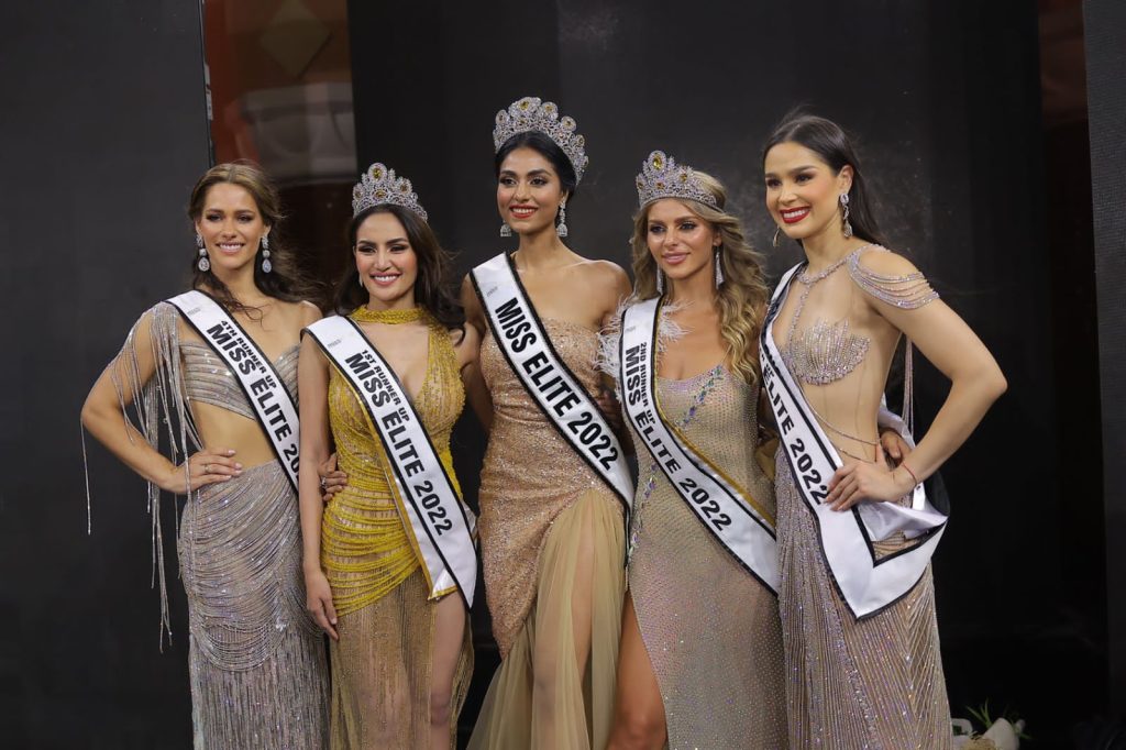 ملكة جمال الهند تتوّج Miss Elite 2022