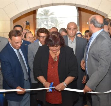 وزيرة الثقافة تفتتح الدورة السابعة لملتقي القاهرة الدولى لفنون الخط العربي