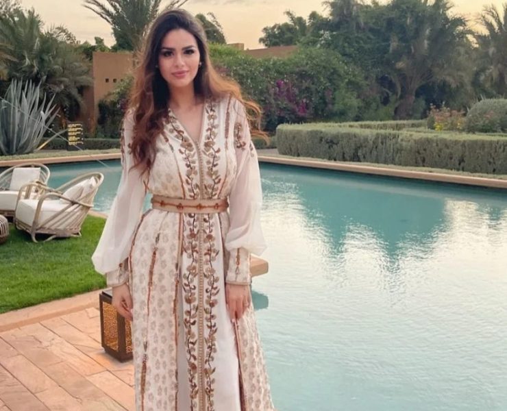هنادي مهنا تتألق بالقفطان المغربي