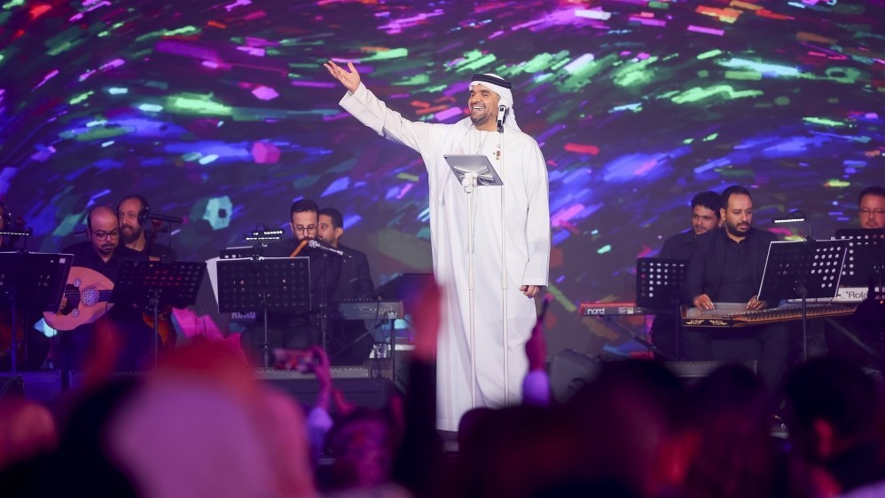 بالصور.. الجسمي يحتفل بذكرى 30 يونيو في القاهرة