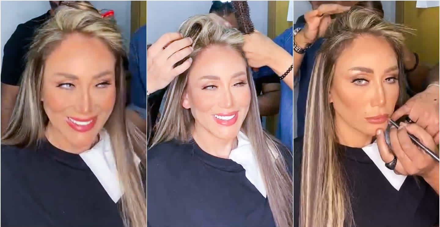 ريهام سعيد تعود ب "لوك" البدايات في كواليس برومو " صبايا الشمس"