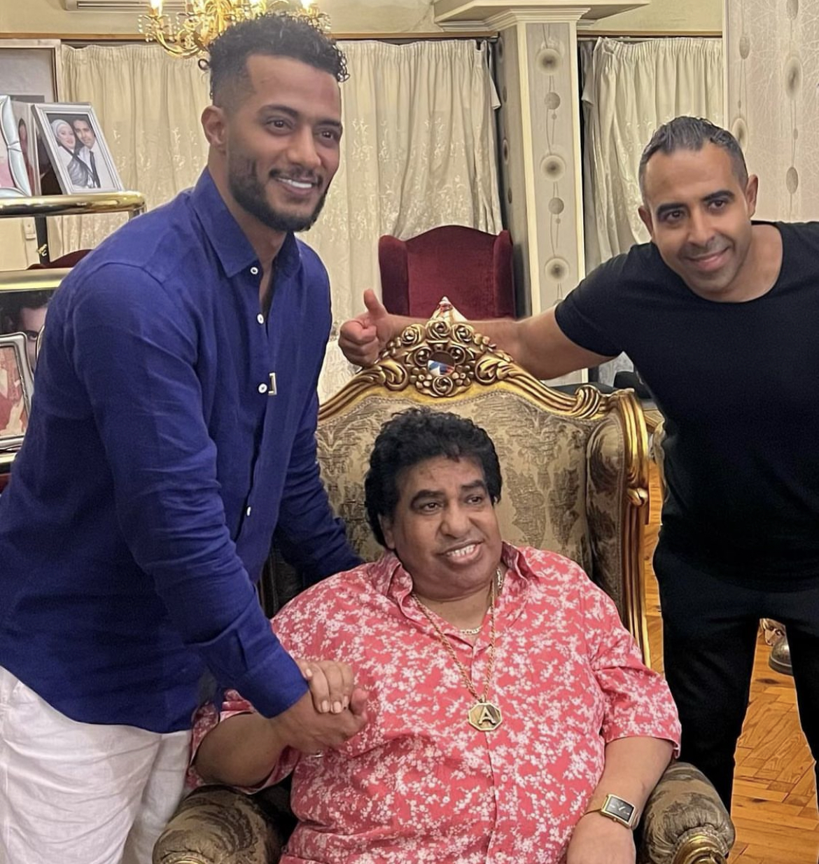 أحمد ومحمد عدوية ومحمد رمضان في تريو غنائي جديد