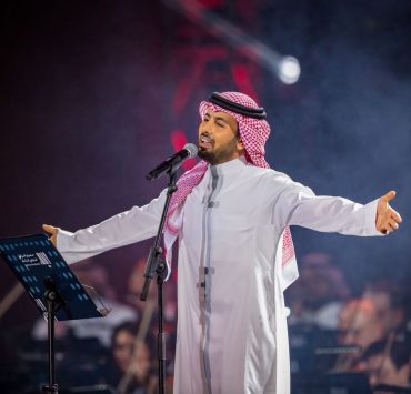 فؤاد عبد الواحد يبدع في حفل أمسية عبد الرحمن بن مساعد في الرياض