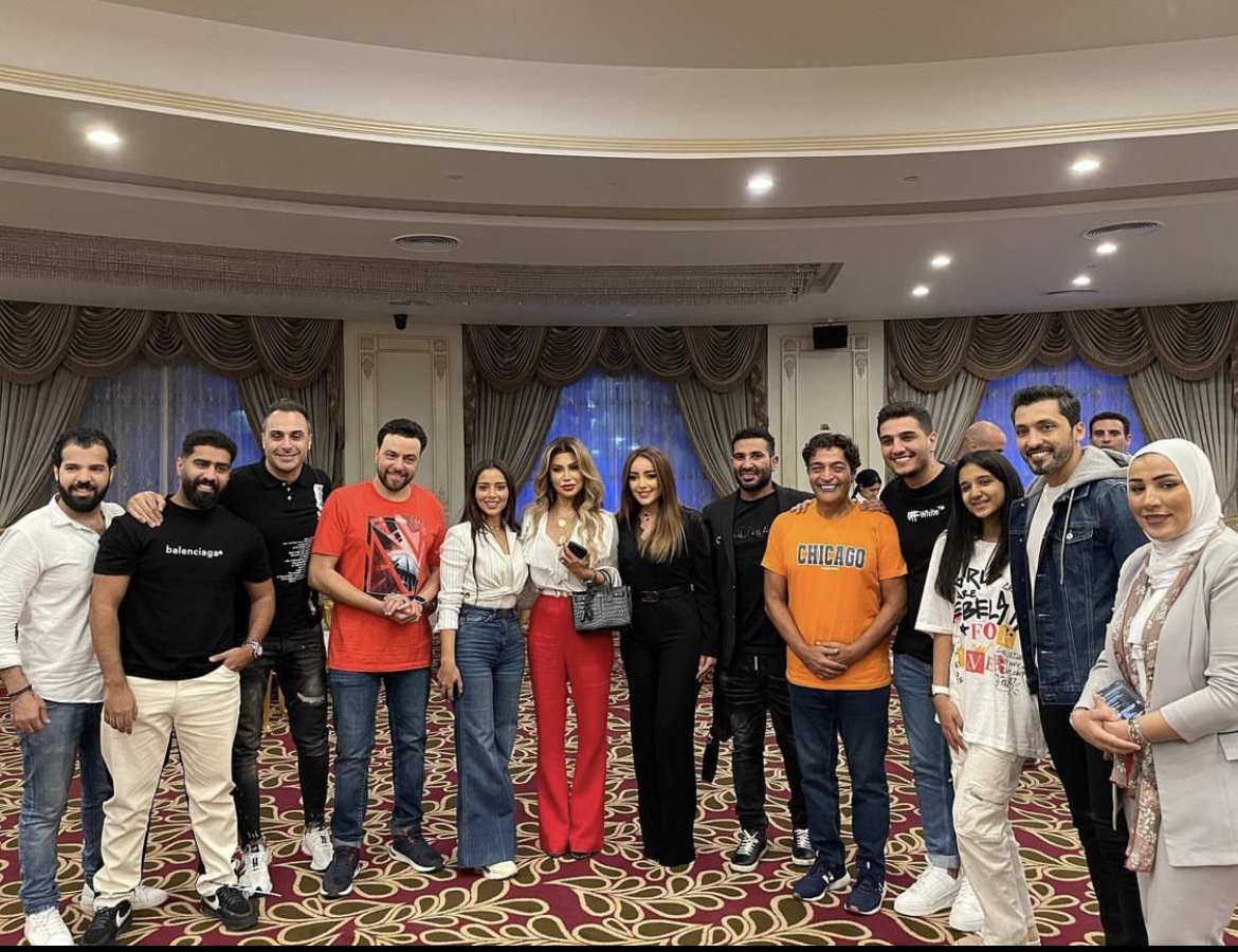 المغربية جميلة البداوي تمثل بلدها في احتفالات نصر اوكتوبر