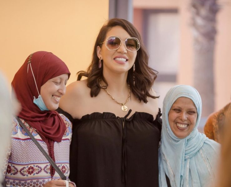 أسماء لمنور تساهم في توعية النساء لمخاطر سرطان الثدي