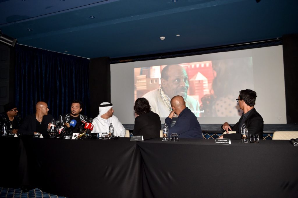 بالصور إطلاق المؤتمر الصحفي الخاص بفيلم "Gold Diggers"