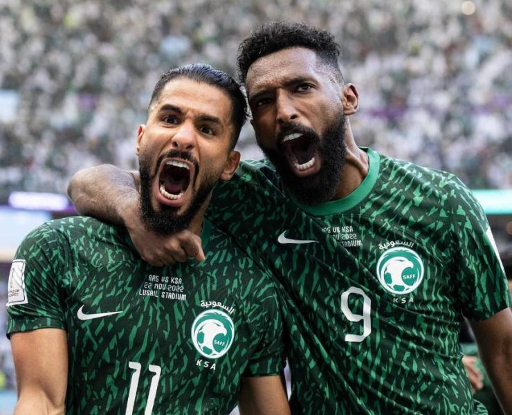 فنانون عرب يتفاعلون مع فوز السعودية