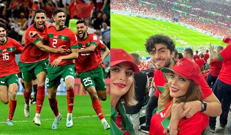 بفيديو يجمعها بابنها وصديقتها من داخل الملعب.. سميرة سعيد تبارك للمنتخب المغربي