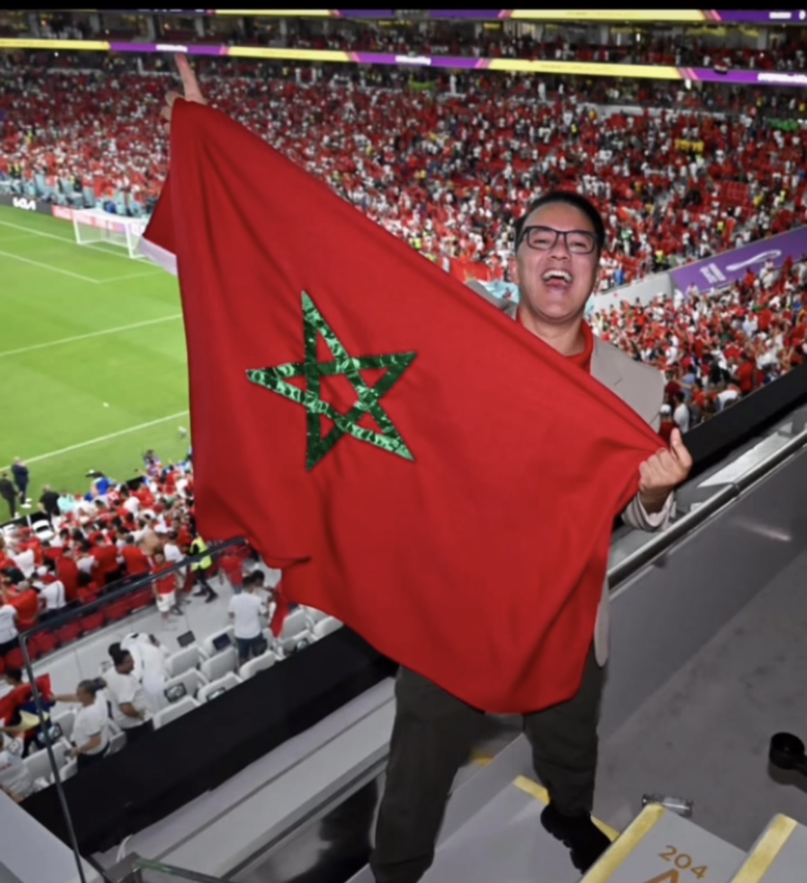 ريدوان يعيد توزيع "أرحبوا" دعماً لمنتخب بلده