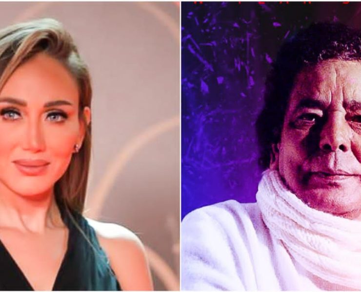 ريهام سعيد تقدم الكينج محمد منير في حفل رأس السنة