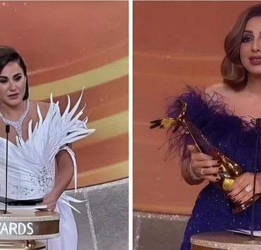 تصرف أنغام يثير الجدل وتركي آل الشيخ يعرب عن سعادته بحضور الفنانين السوريين