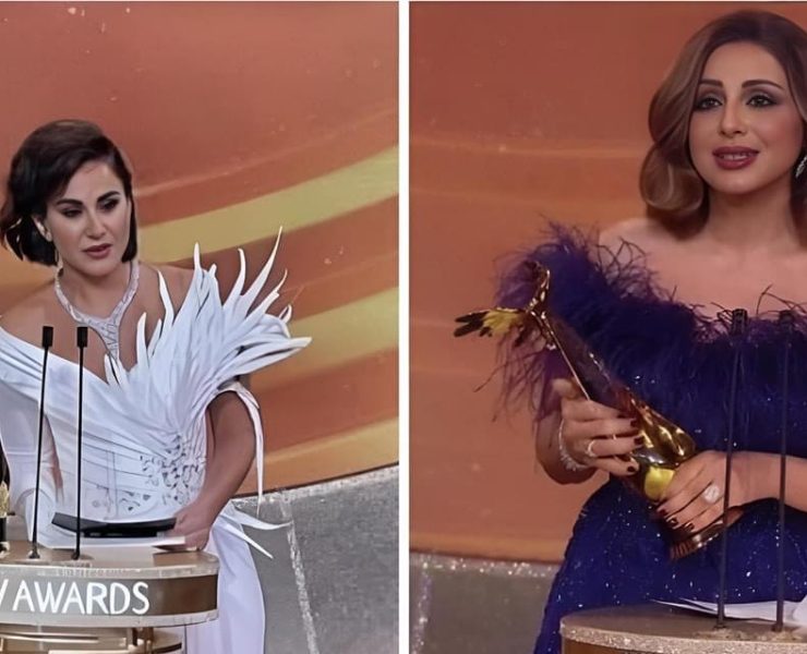 تصرف أنغام يثير الجدل وتركي آل الشيخ يعرب عن سعادته بحضور الفنانين السوريين