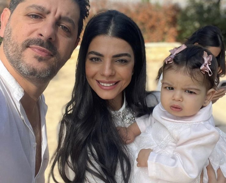 طوني عيسى يحتفل بعيد ميلاد ابنته الأول