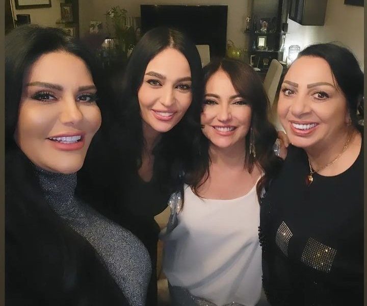 بحضور أصدقائها النجوم.. أمل عرفة تحتفل بعيد ميلادها