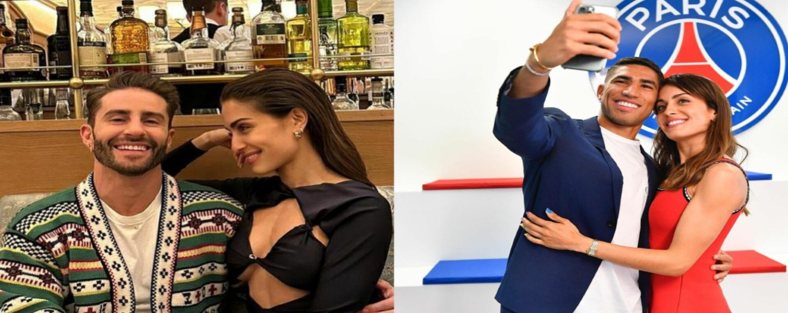 هل تعيش والدة طفلي أشرف حكيمي قصة حب جديدة؟