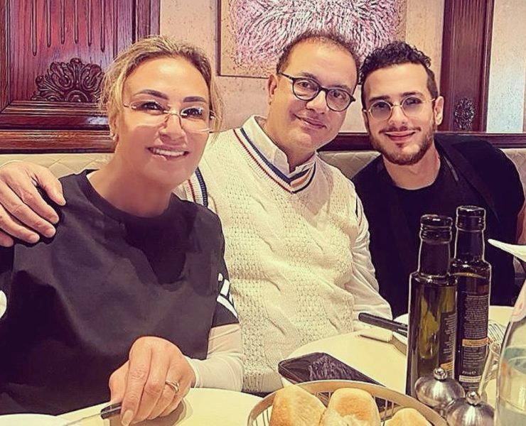 نزهة الركراكي تحتفل رفقة نجلها سعد لمجرد