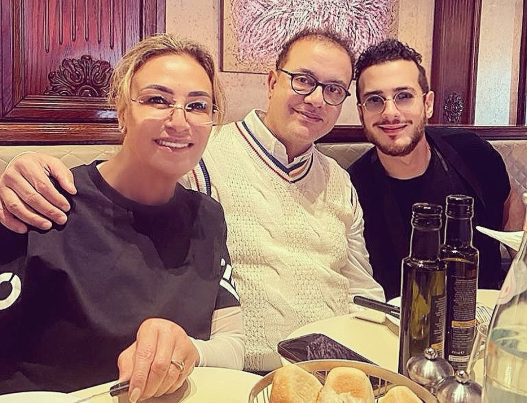 نزهة الركراكي تحتفل رفقة نجلها سعد لمجرد