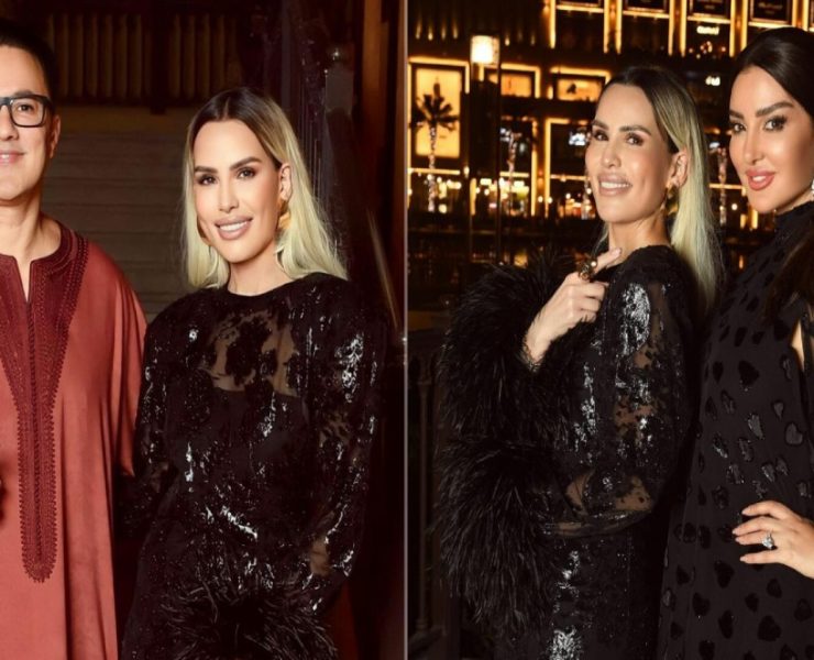 ميساء مغربي ضيفة ريدوان وزوجته في سحور رمضاني