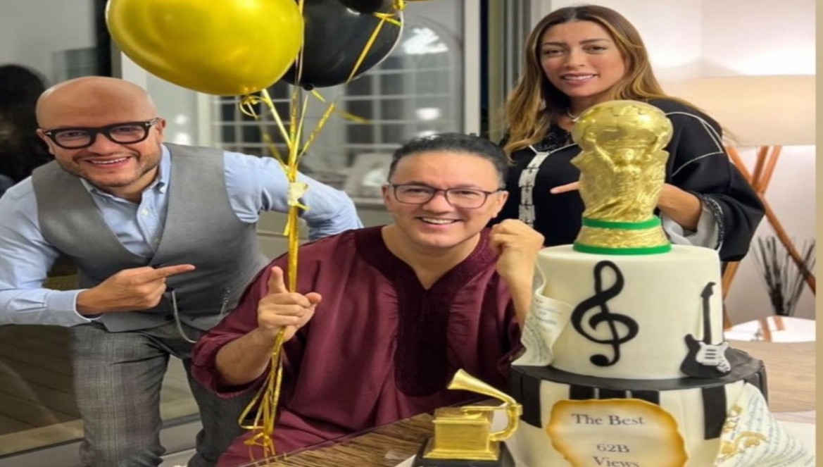 العالمي "RedOne" يتلقى مفاجأة غير متوقعة من أصدقائه