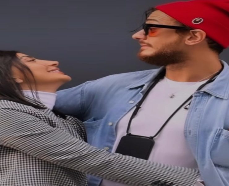 زوجة سعد لمجرد تطمئن محبيه من خلال صورة تجمعهما