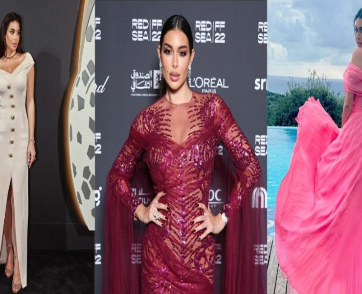 استوحي إطلالتك لحفلات العيد من الفنانة ياسمين صبري