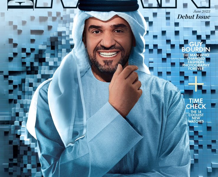 حسين الجسمي نجم غلاف العدد الأول من “Elle Man Arabia”