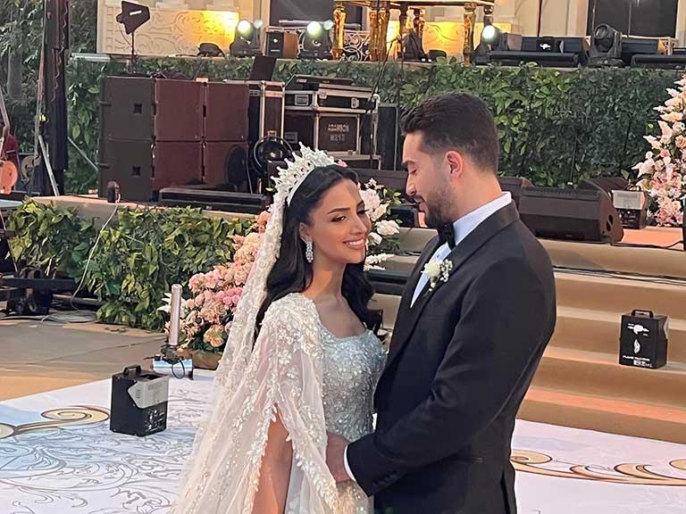 حفل زفاف "أسطوري" لابنة حميد الشاعر يتصدر التريند
