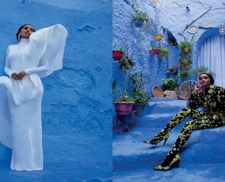 "Vogue" عربية تختار مدينة مغربية لنقل مسار العارضة العالمية حليمة عدن