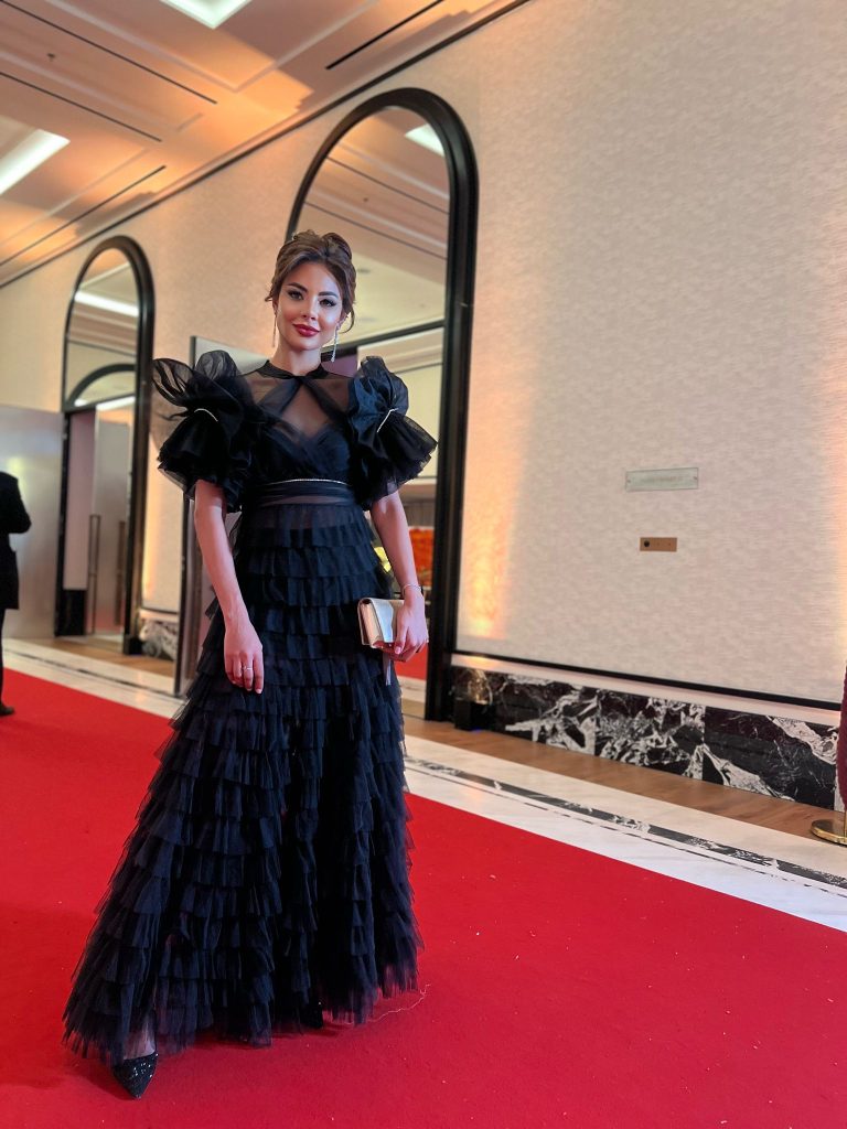 غيثة الحمامصي تسرق الأنظار في مهرجان "كان" -صورة