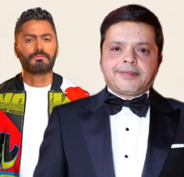 محمد هنيدي يمازح تامر حسني مستعيناً "ببطيخة"