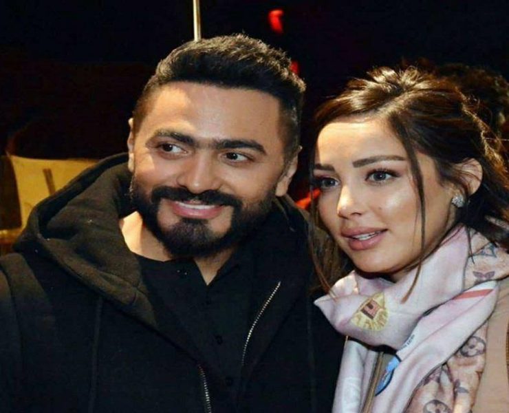 بسمة بوسيل تحسم جدل عودتها لتامر حسني
