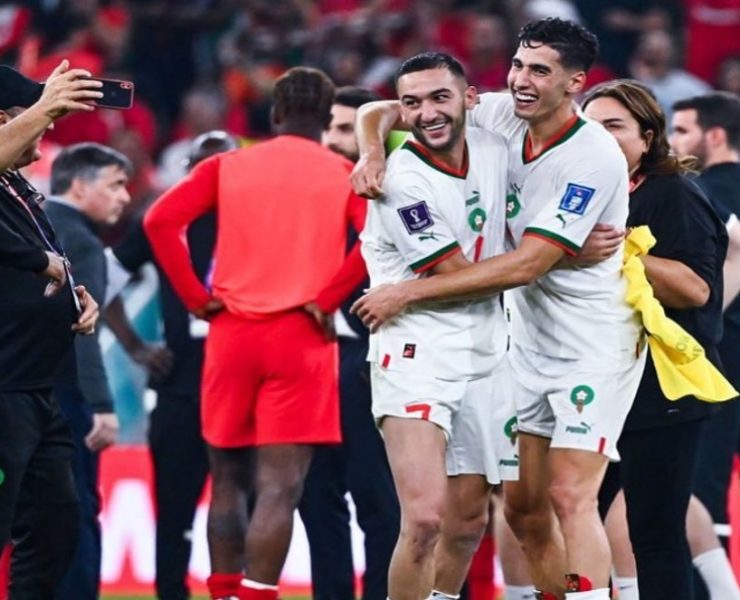 خبر خطوبة نجم المنتخب المغربي يشعل منصات التواصل-صورة