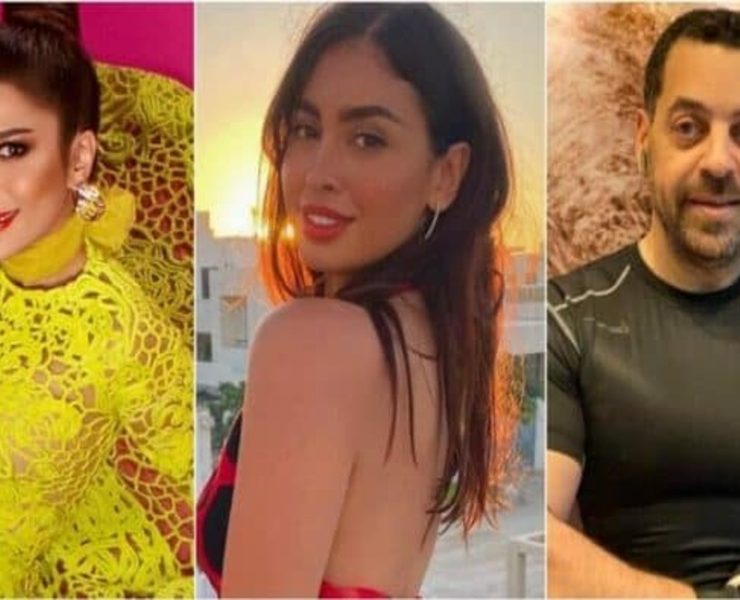 طارق العريان وحبيبته يتعرضان لهجوم شرس.. والسبب أصالة-صور