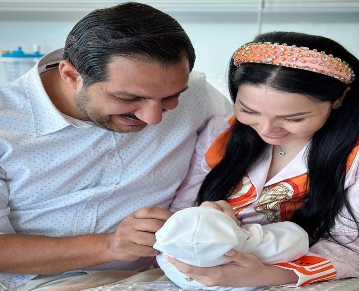 ديانا كرزون تنشر أول صورة لمولودها الثاني "راشد"-صورة