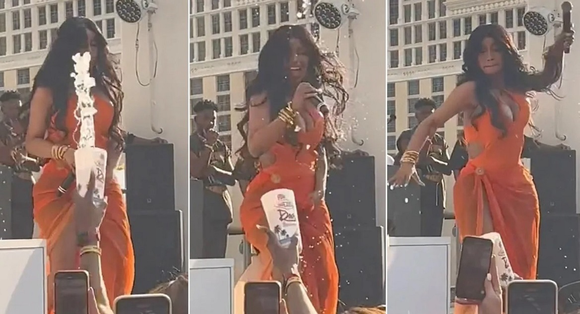 الضحية تقدمت بشكاية.. الشرطة تباشر التحقيق في حادث "ميكروفون" كاردي بي