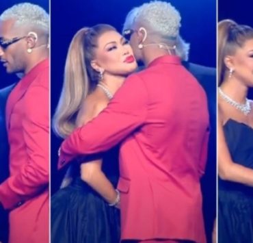 بعد الصلح.. محمد رمضان ونوال الزغبي يتبادلان القبلات-فيديو