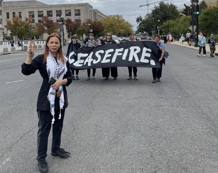 سوزان نجم الدين ترفع الصوت عالياً من أمام الكونغرس الأمريكي!