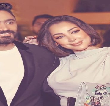 هل عاد تامر حسني لطليقته بسمة بوسيل ؟-صورة