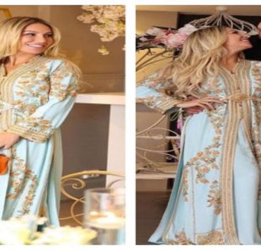 زوجة الهولندي ريكو تخطف الأنظار بقفطان مغربي