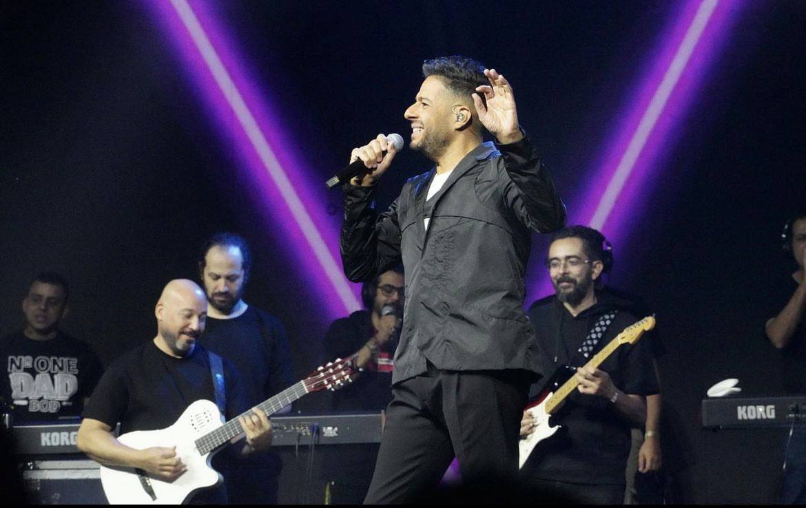 في الرياض.. محمد حماقي نجم هذا المؤتمر