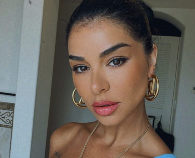 ريما فقيه تستعرض حملها بطفلها الرابع