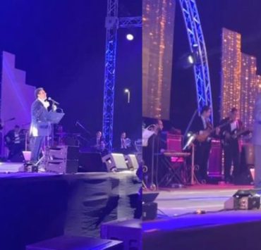 هاني شاكر في مهرجان "الزمن الجميل".. رغم وعكته الصحية