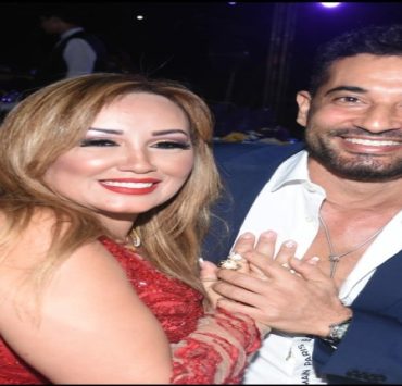 برسالة رومانسية.. زوجة عمرو سعد تهنئه بمناسبة عيد ميلاده-صور