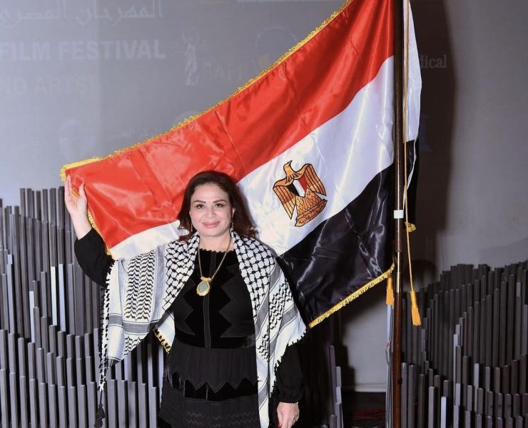 هل حان الوقت لتقديم عمل عن فلسطين.. إلهام شاهين تجيب