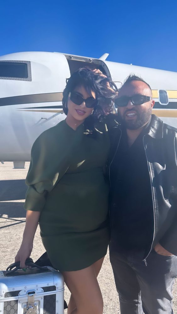 ريما فقيه تستعرض حملها بطفلها الرابع