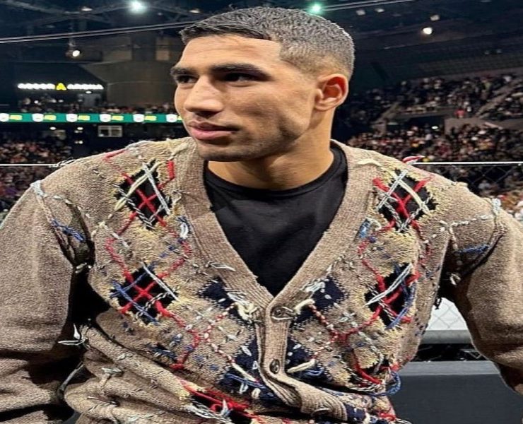 سعر إطلالة أشرف حكيمي حديث منصات التواصل