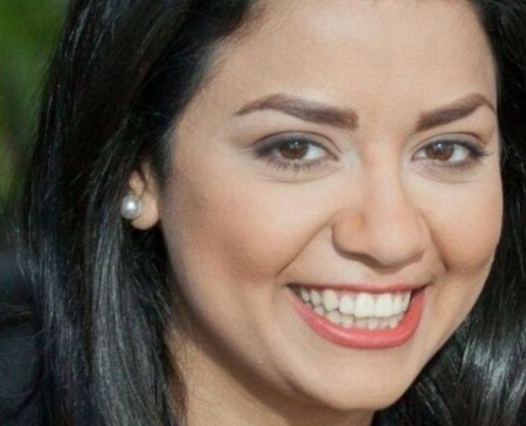 سهر الصايغ تتعرض لحادث سير-صور