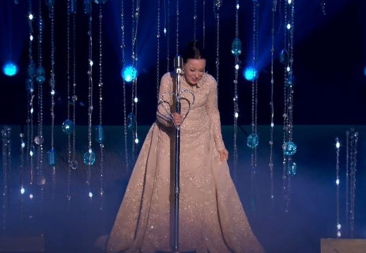 نجاة الصغيرة مفاجأة "Joy awards"